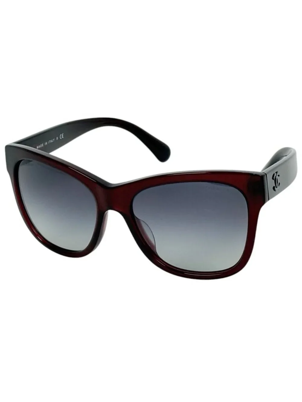 Chanel Sunglasses CC Logo Gradient Eyewear Acetate Bordeaux